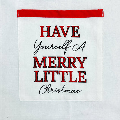 Apron Cardinal Christmas