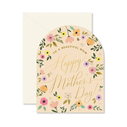 Ginger P. Designs Arch Beautiful Mother's Day Floral Greeting Card