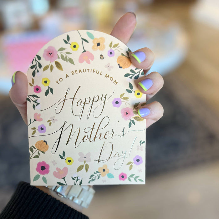 Ginger P. Designs Arch Beautiful Mother's Day Floral Greeting Card