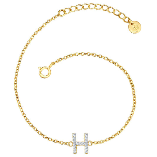 Armband Buchstaben H