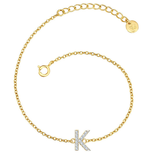 Armband Buchstaben K