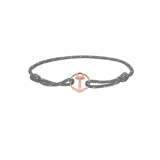 Armband Re/Brace Roségold Grau