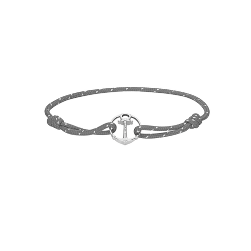 Armband Re/Brace Silber Grau