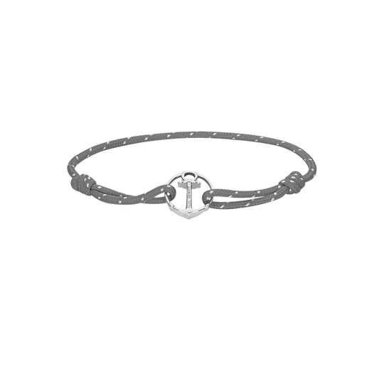 Armband Re/Brace Silber Grau