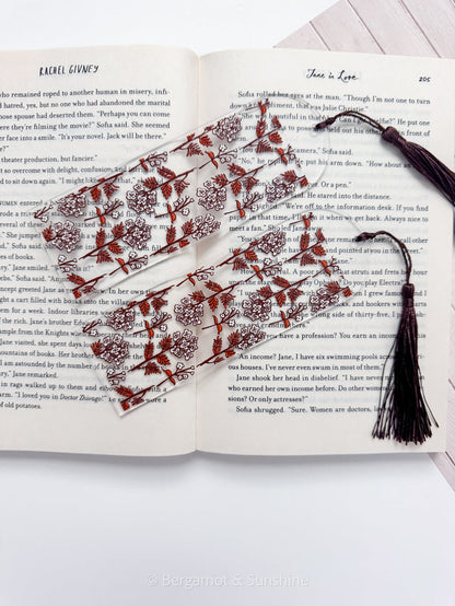 Autumn Floral Kindle Case and/or Bookmark [Combined Listing] – Fall E-Reader Cover
