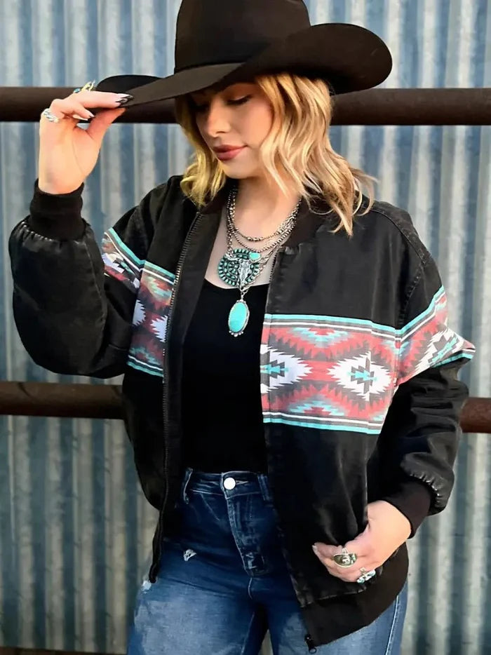 Aztec Vintage Bomber Jacket - PREORDERS