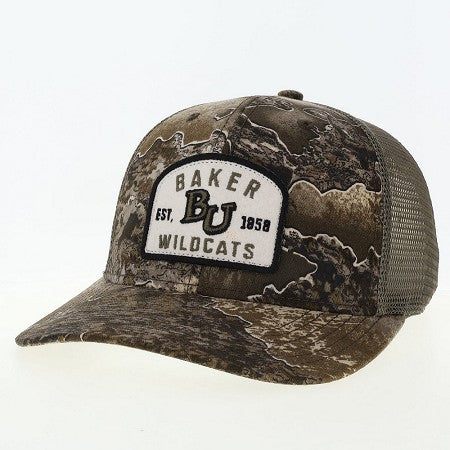 Baker Wildcats Mid-Pro Snapback Hat