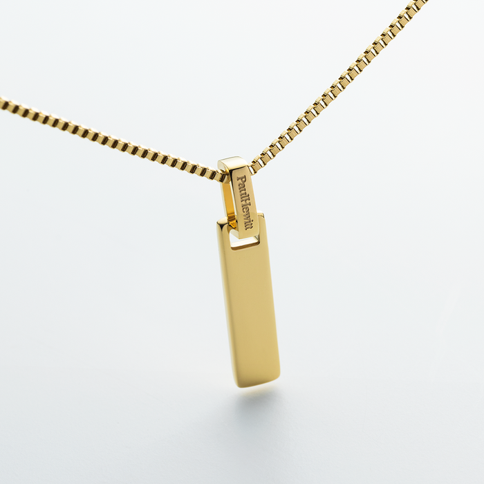 Bar Halskette Gold