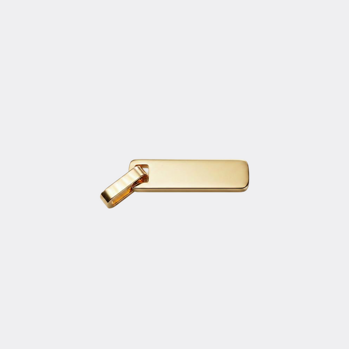 Bar Halskette Gold