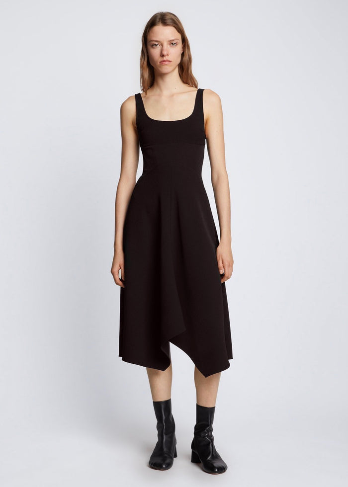 Barre Bustier Dress (Black)