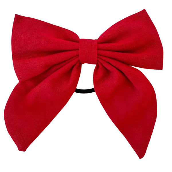 Beau Bottles Beau Bottles Red Linen Bottle Bow