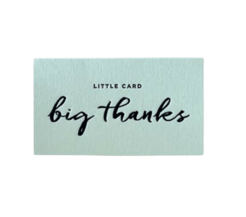 Elum Designs Big Thanks - 10 Mini Notes