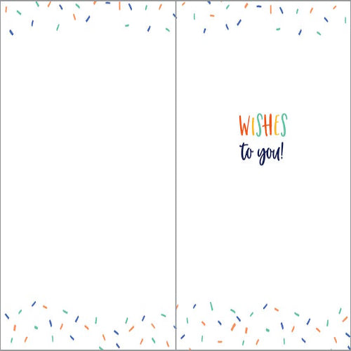 GINA B DESIGNS Birthday Greeting Card - Cake Slice