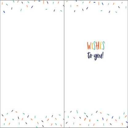 GINA B DESIGNS Birthday Greeting Card - Cake Slice