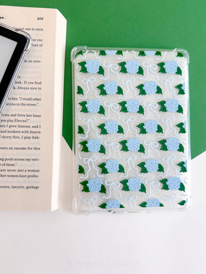 Blue Hydrangeas E Reader Case and/or Bookmark [Combined Listing]