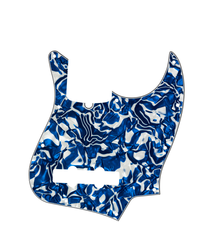 D'Andrea USA Blue Swirl Pearl | J Bass Pickguard