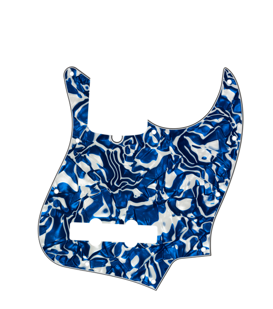 D'Andrea USA Blue Swirl Pearl | J Bass Pickguard