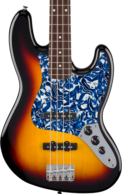 D'Andrea USA Blue Swirl Pearl | J Bass Pickguard – product image 5