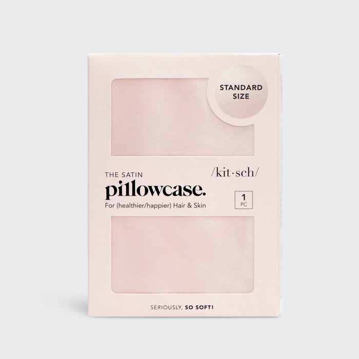 KITSCH Satin Pillowcase Standard - Blush
