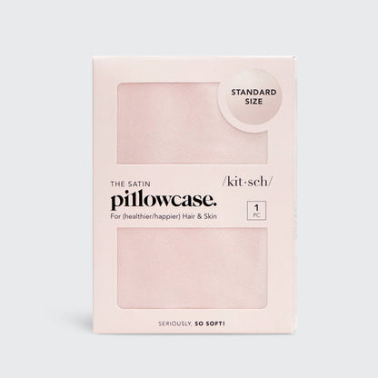 KITSCH Satin Pillowcase Standard - Blush