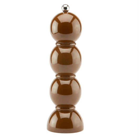 Addison Ross Accessories Chocolate Bobbin Salt or Pepper Grinder (Choose Color)