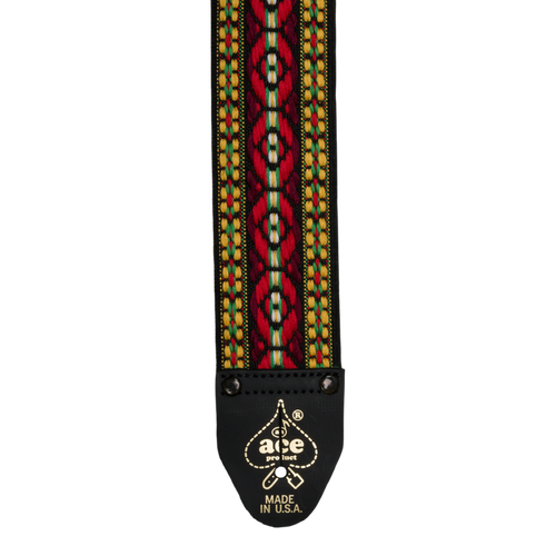 D'Andrea USA Bohemian Red | Ace Vintage Reissue Straps