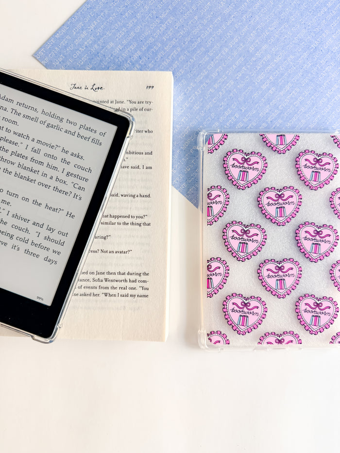 Bookworm at Heart Kindle Case