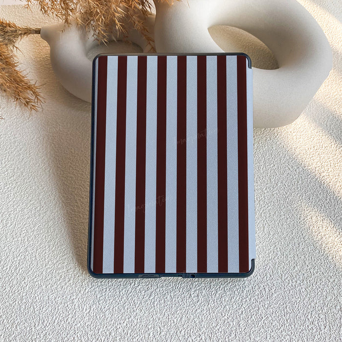 Bordeaux Stripes | Kindle Case