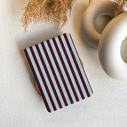 Bordeaux Stripes | Kindle Case