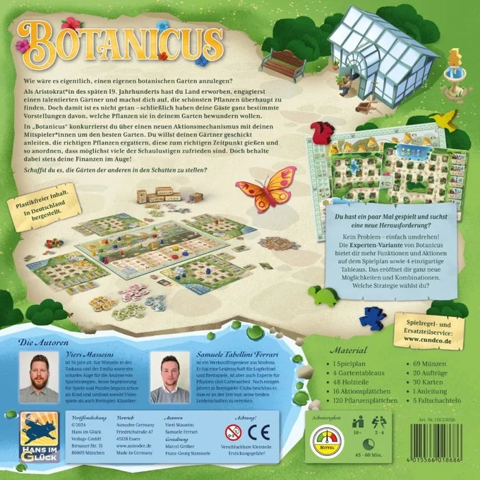 Botanicus-Bundle (inkl. Mini-Erweiterung) - Gehobenes Spiel für Freizeitgärtner