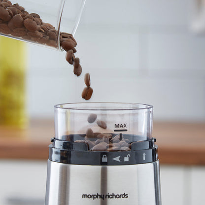 coffee grinder on kitchen counter