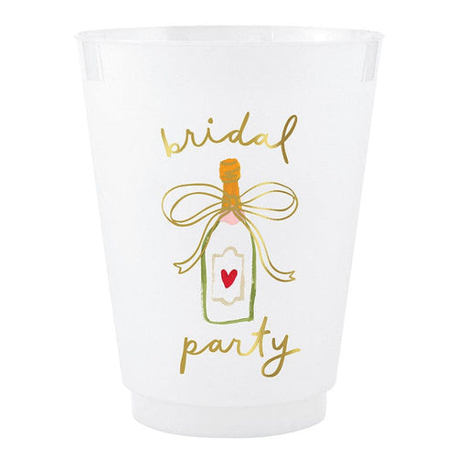 Jenn & Co. Home Bridal Party Frosted Cups