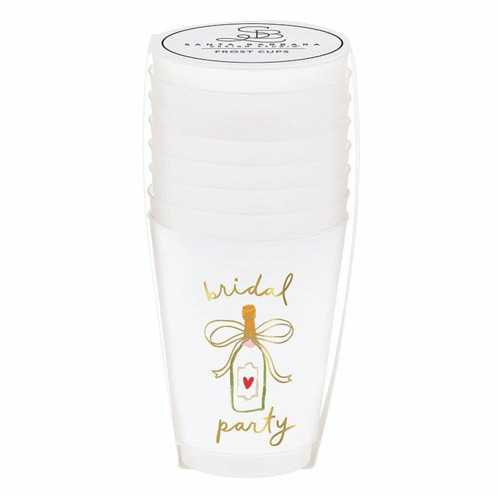 Jenn & Co. Home Bridal Party Frosted Cups