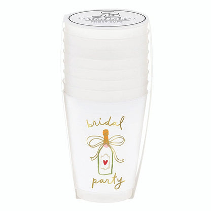 Jenn & Co. Home Bridal Party Frosted Cups