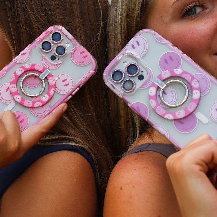 Bubblegum Smileys MagSafe Phone Ring