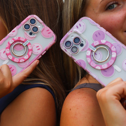 Bubblegum Smileys MagSafe Phone Ring