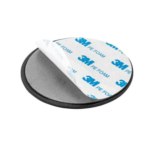 The Bulk Version of AP036 is a 70mm adhesive dash disk for 60mm suction mounts, featuring a round design with gray PE foam and 3M backing—perfect as a mounting pedestal for dash or GPS devices.