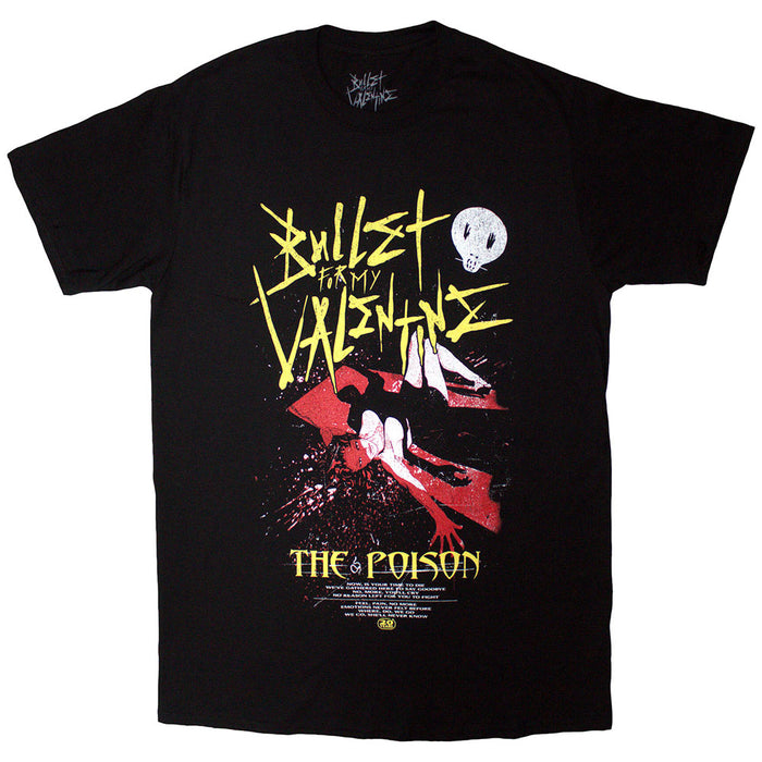 Bullet For My Valentine - The Poison Cover Black Unisex T-Shirt