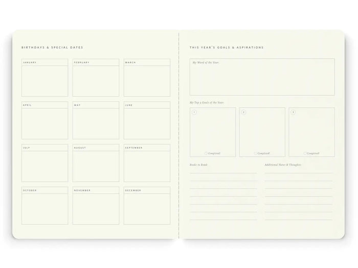 Bunches Stitched Monthly Planner