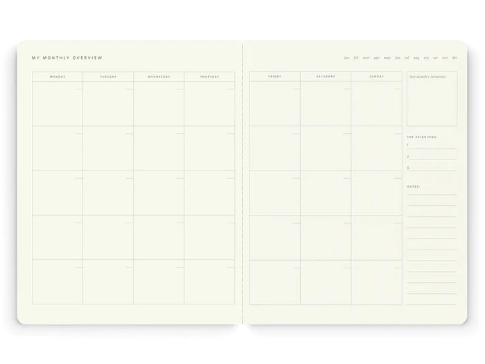 Bunches Stitched Monthly Planner