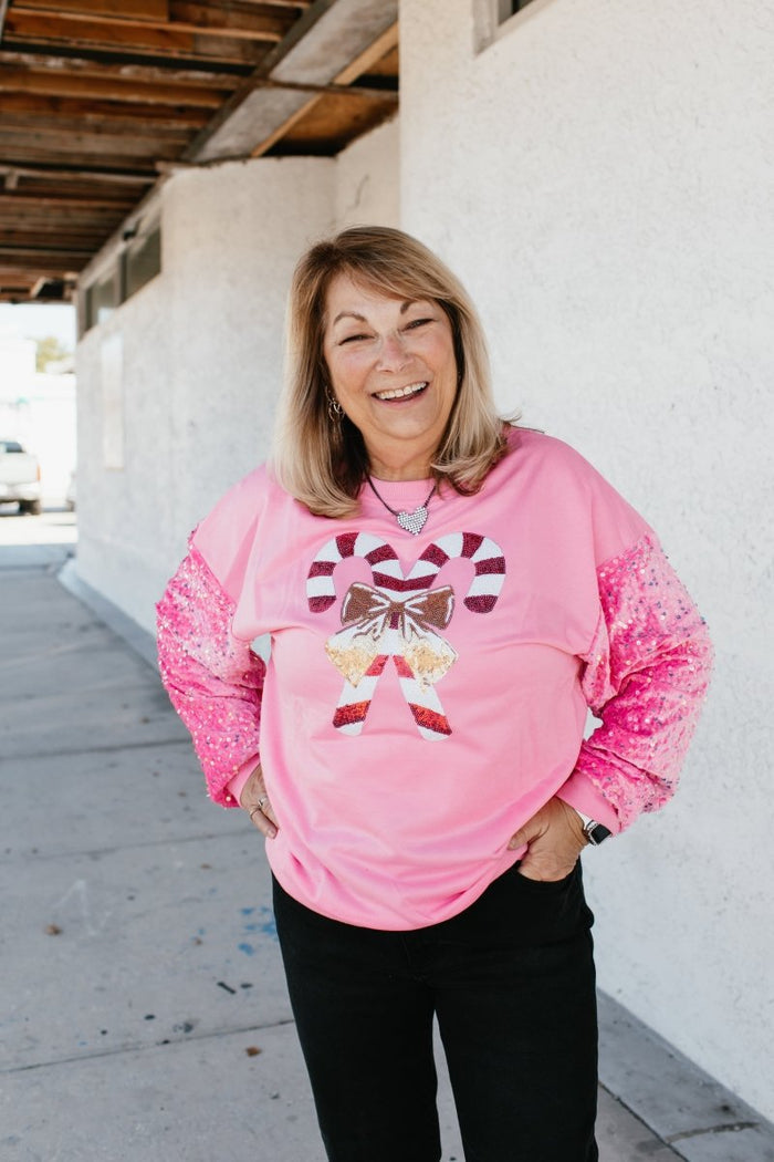 Candy Cane Lane Sweater - Macoma Boutique130 Sweaters