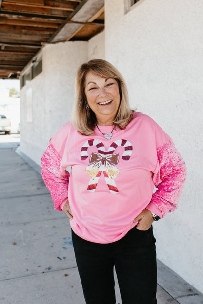Candy Cane Lane Sweater - Macoma Boutique130 Sweaters
