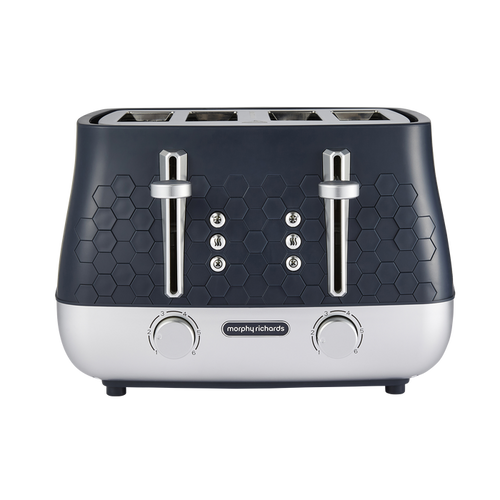 Cassini 4-Slice Blue Toaster - Outer Space