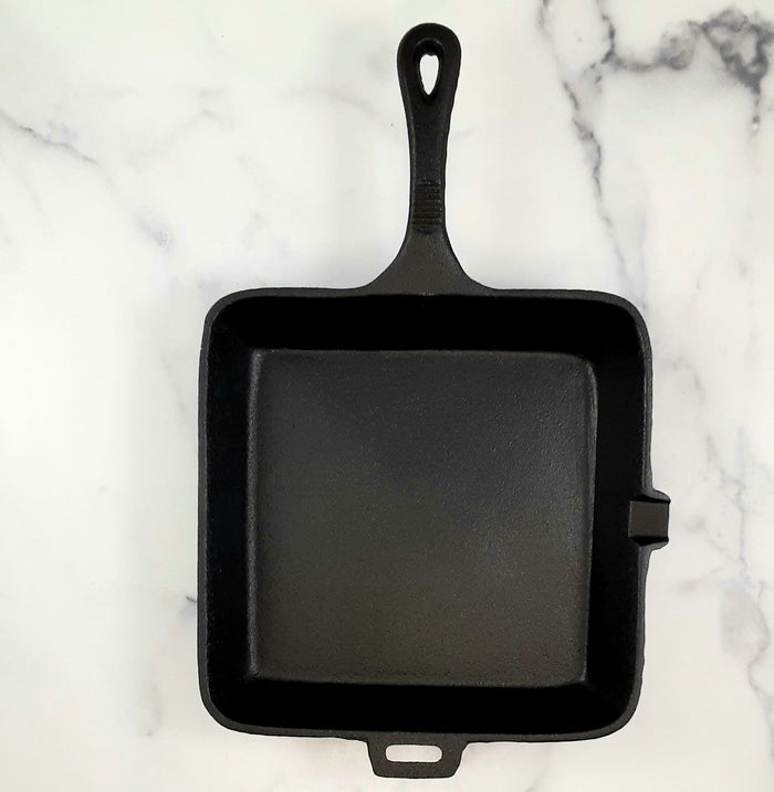 Cast Iron Skillet 10" Square