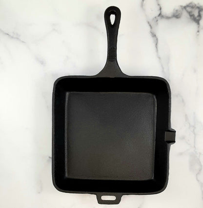 Cast Iron Skillet 10" Square