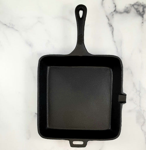 Cast Iron Skillet 10" Square