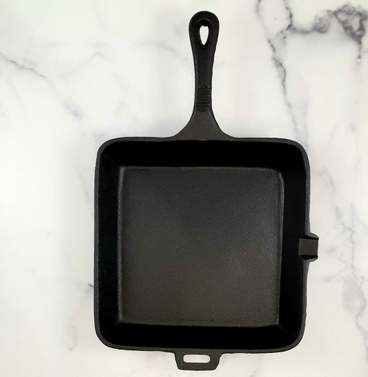 Cast Iron Skillet 10" Square