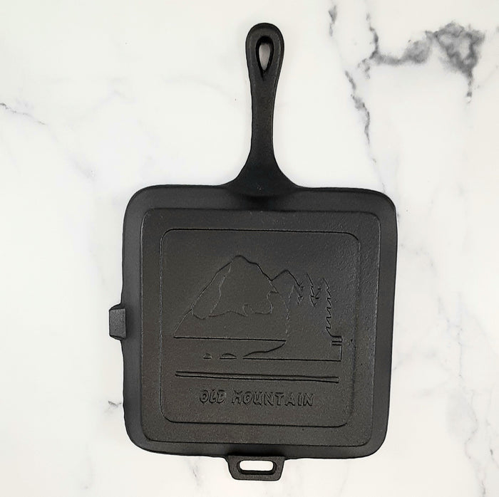 Cast Iron Skillet 10" Square