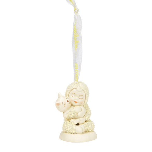 Cat Cuddles ornament