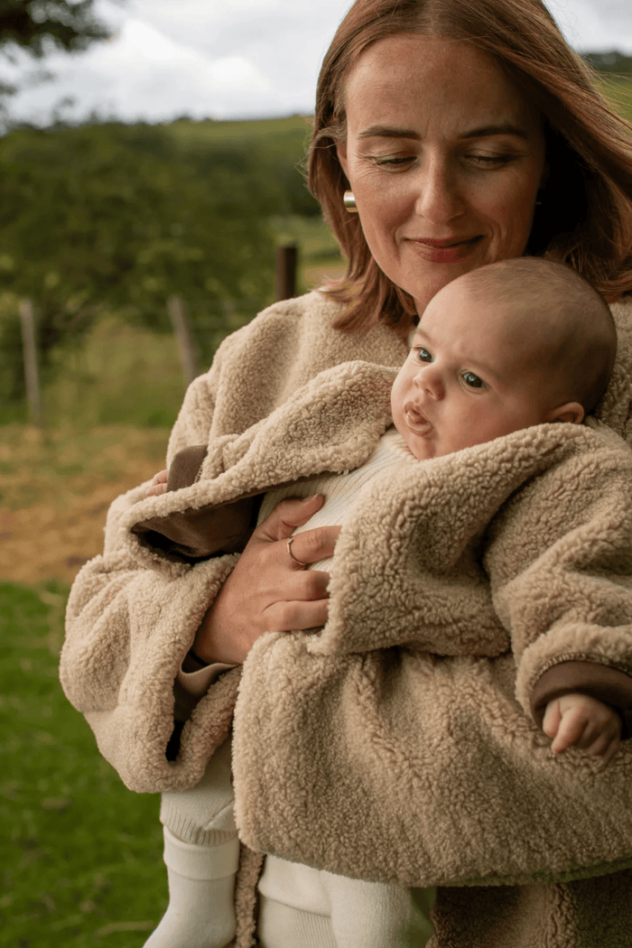 Chalk Mini Babies Puggle Jacket Oat - Dotique - Chalk